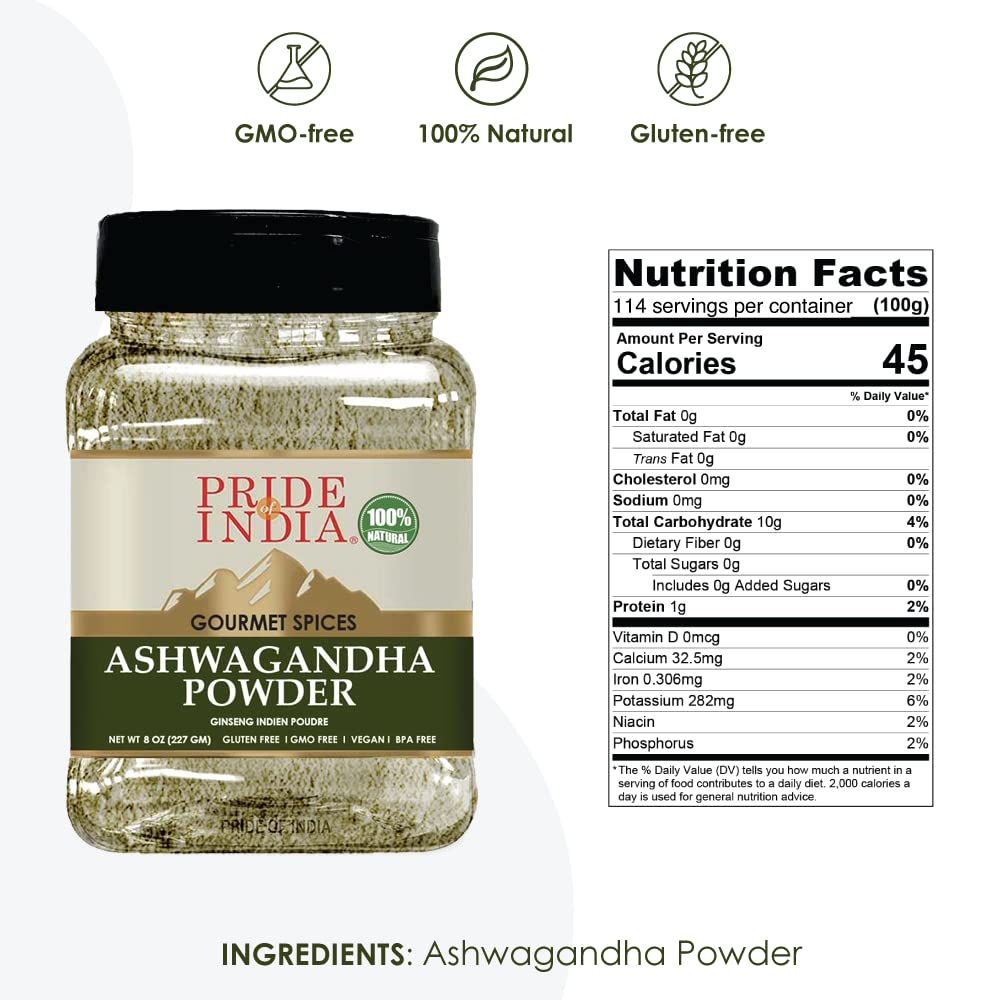 Gourmet Ashwagandha Root Ground Powder
